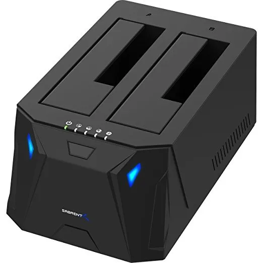 Sabrent Usb 3.0 A Sata I / Ii / Iii De Doble Bahía De Disco 
