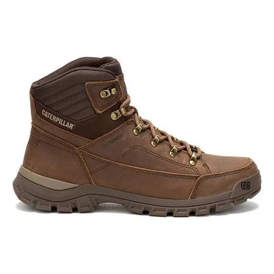 Botín Cat Threshold Hiker Wp Impermeable Café P725960