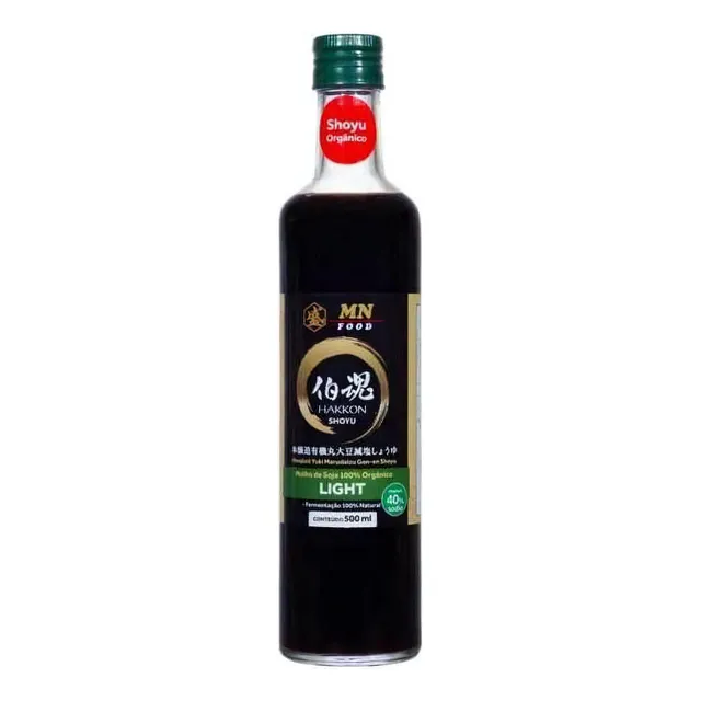 Shoyu Orgânico Light 500ml Mn Food