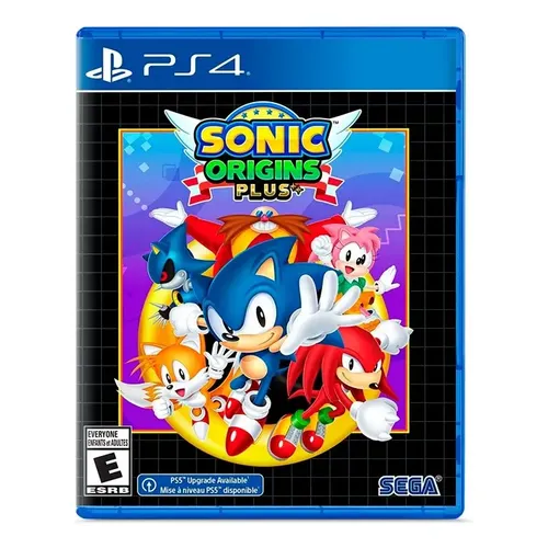 Jogo Sonic Origins Plus Playstation 4 Midia Fisica Ps4 Sega