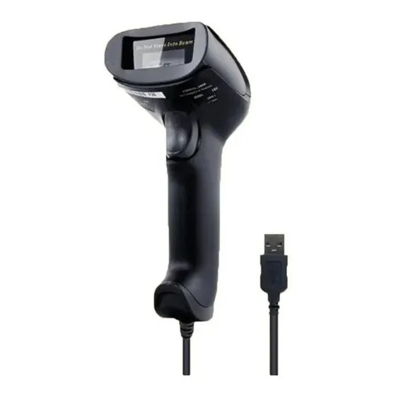 Lector Código De Barra 1d 2d Pistola De Mano Alámbrico Usb