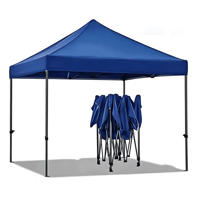 Toldo Plegable Lona Impermeable Carpa 2x2 Metros