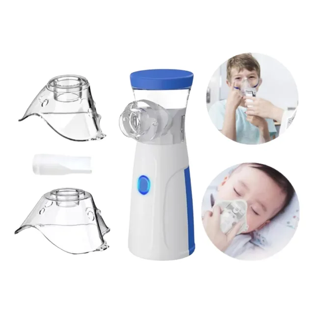 Nebulizador Inalámbrico Ultrasónico Mesh Inalador Usb C