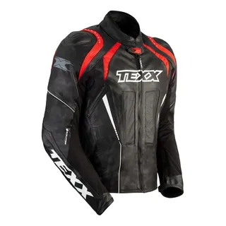 Jaqueta Couro Esportiva Texx Sniper V2 Motociclista Cupim Jaqueta Couro Esportiva Texx Sniper V2 Motociclista Cupim