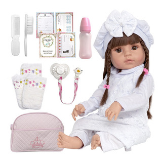 Bebê Reborn Boneca Princesa Corpo De Silicone Bebê Reborn Boneca Princesa Corpo De Silicone