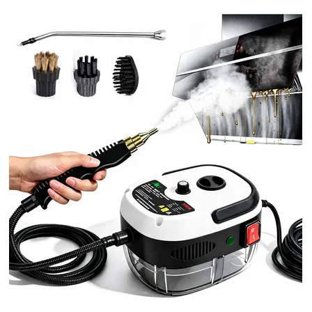 Limpador Vapor Vaporizador Alta Pressão Portátil 1.2l 2500w Branco 127/220v
