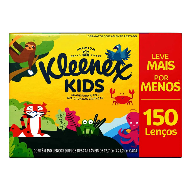 Lenco Papel Kleenex C/150un Lenco Papel Kleenex C/150un