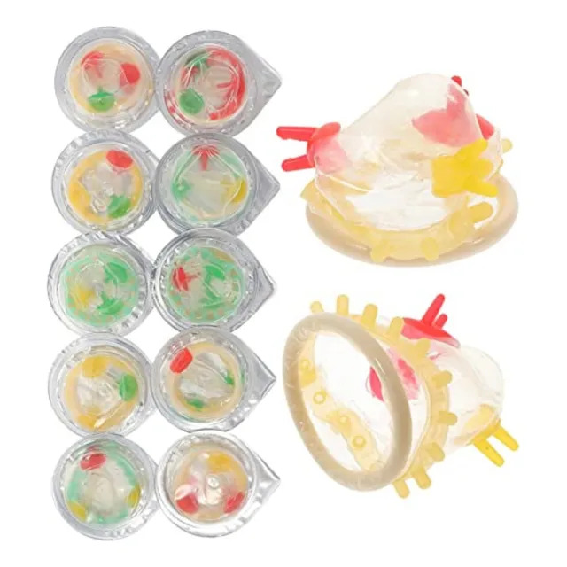 Mixto 24 Piezas, Condones Alien Con Textura B