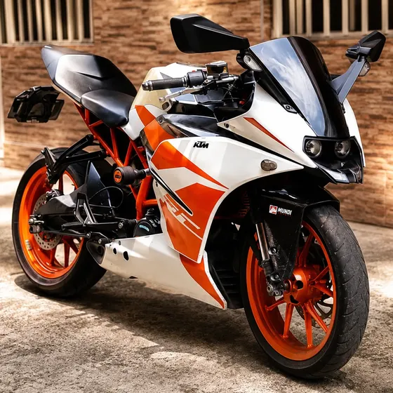 Hermosa Moto Ktm Rc200 2020 199cc