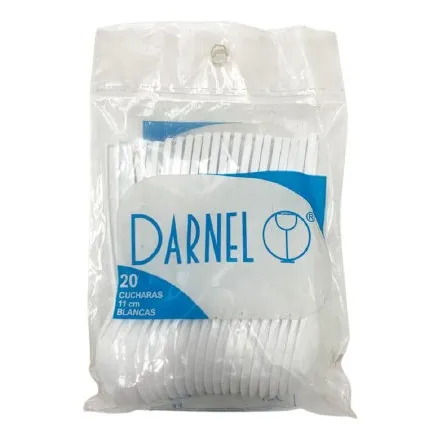 Caja 1000 Cucharitas Blancas 11cm Darnel 4184 33.13 Xavi