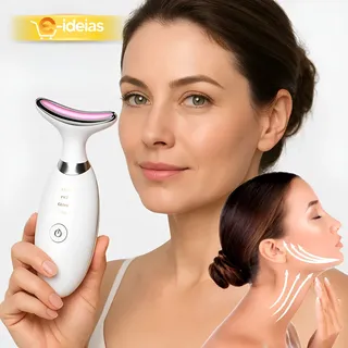 Massageador Facial Led Rejuvenescedor Lifting Anti Rugas  127/220v Aleatória