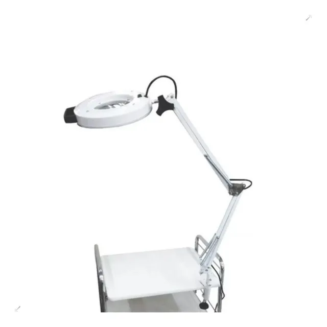 Lupa De Aumento Luminária Led C/ Apoio Mesa Bivolt Estética