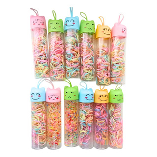 12 Tubos De Ligas Para Cabello Gruesas Anchas Mixtos Kawaii 12 Tubos De Ligas Para Cabello Gruesas Anchas Mixtos Kawaii