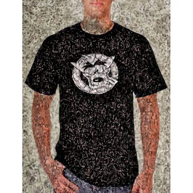 Poleras Estampadas Con Diseño Crash Bandicoot Videojuego