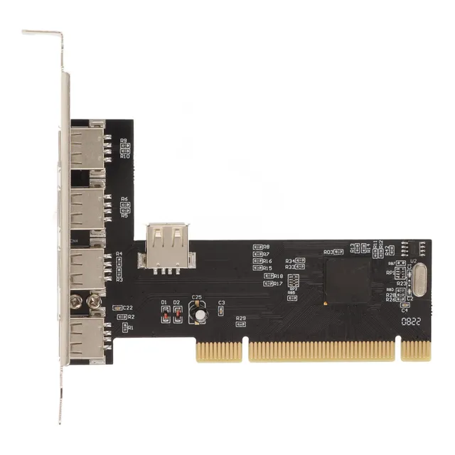Adaptador Pci De Expansión A Usb Hub Tarjeta Interna Usb2.0