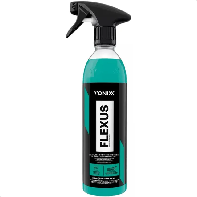 Flexus Vonixx Limpa Revitaliza Plástico Painel 2 Em 1 Vonixx