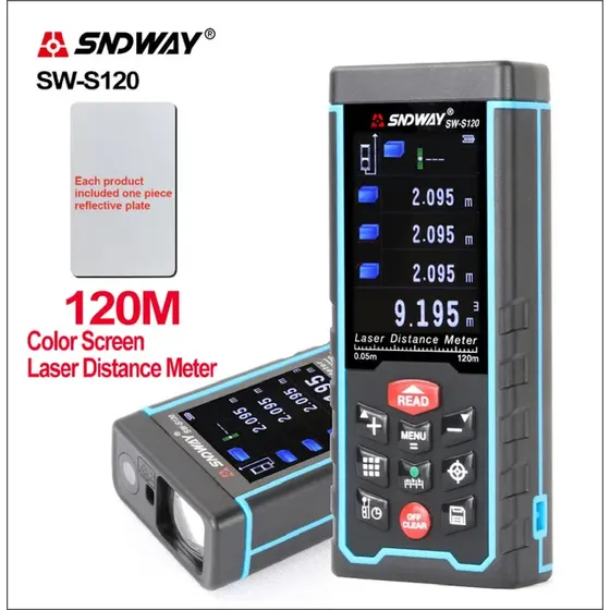 Distanciometro Laser Recargable Con Camara - Exterior 120mts