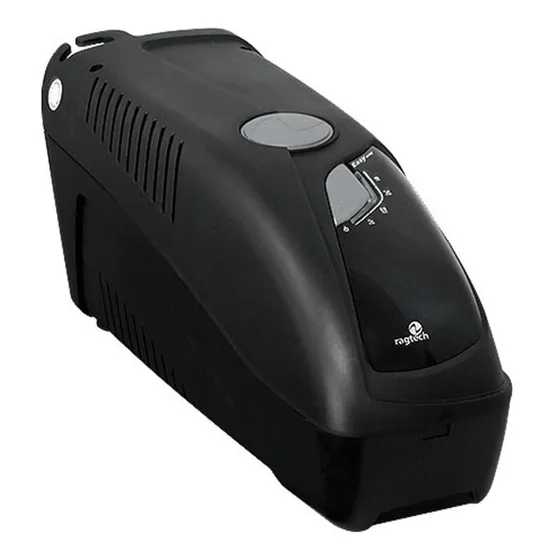 Nobreak Senoidal Puro Ragtech 1200va Suporta Até 840 Watts Cor Preto