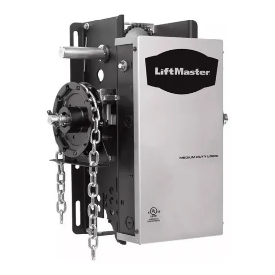 Motor de portón industrial Lift Master MH5011 3151 y engranaje de z8