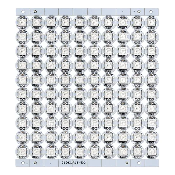 Módulo Led Rgb Ws2812b, 100 Unidades, 5v Dc, Direccionable