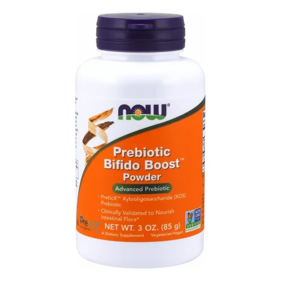 Polvo Prebiótico Bifido Boost Supplement Now Foods, 90 Ml
