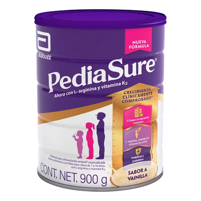 Pediasure Alimentación Especializada Vainilla En Polvo 900g
