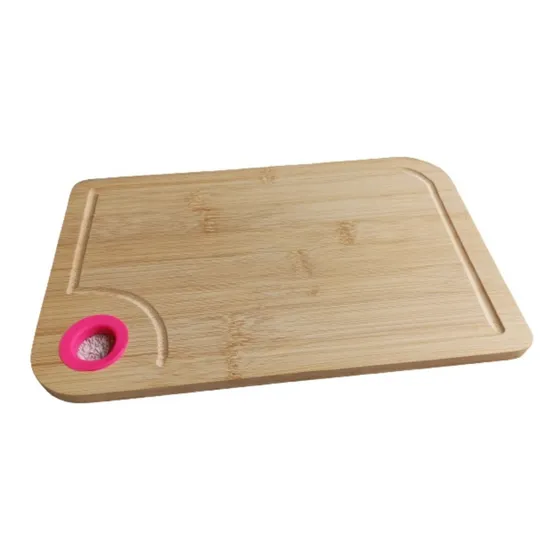 Tabla De Picar De Madera Para Cocina Carnes Verduras 26x36