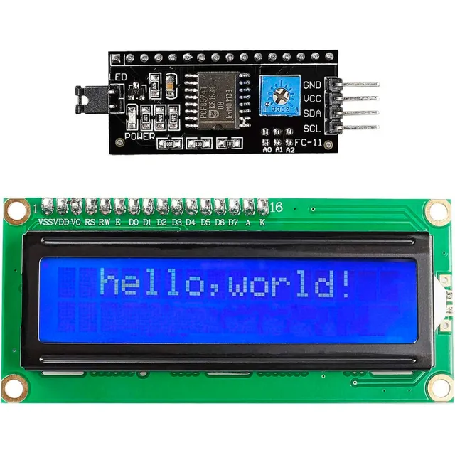 Display Lcd Pantalla 16x2  + Interfaz De Conversión I2c