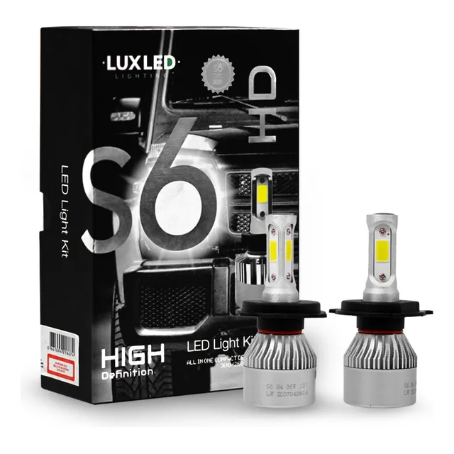 Kit Focos Led S6 Hd Auto Moto Tecnología Alemana H4 H7 H11 