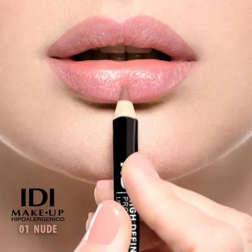 Idi Make Up Lapiz Delineador Labios Lipsliner Pencil Contour Color 01 Nude