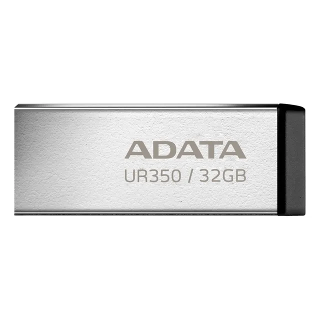 Memoria Usb Adata Ur350 32gb Usb 3.2 Ur350-32g-rsr/bk Color Plateado Plateado