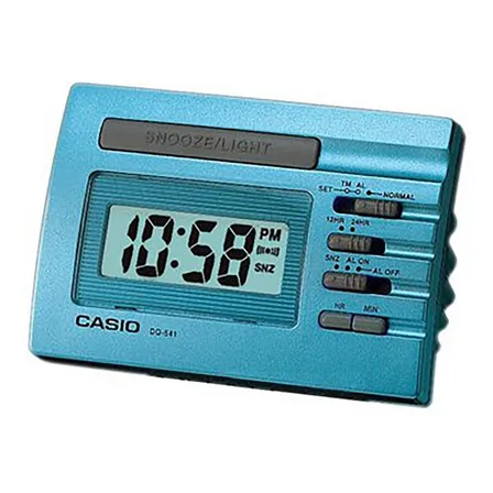 Reloj Despertador Casio DQ-541D-2 Coler Celeste 2