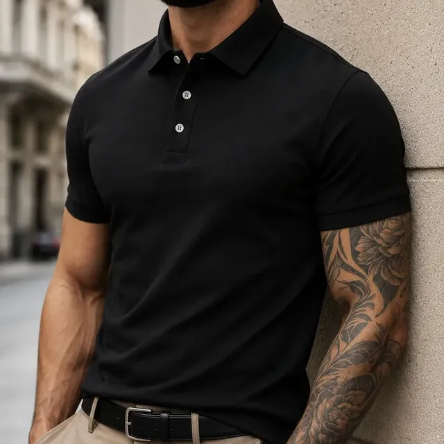 Polo Camisa Polo Piquet Slim
