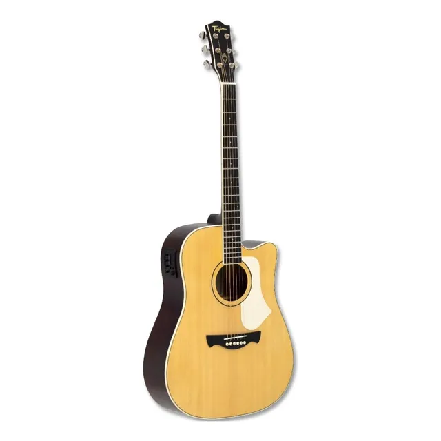 Violão Tagima Andes Eq Latin America Equalizador Afinador Cor Natural Ambar Satin Material Do Diapasão Okoume Orientação Da Mão Destro