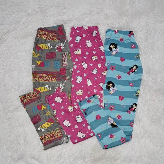 Leggins Para Niñas Trio