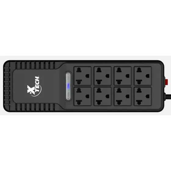 Regulador De Voltaje Xtech 1000va/500w 8 Salidas 115v