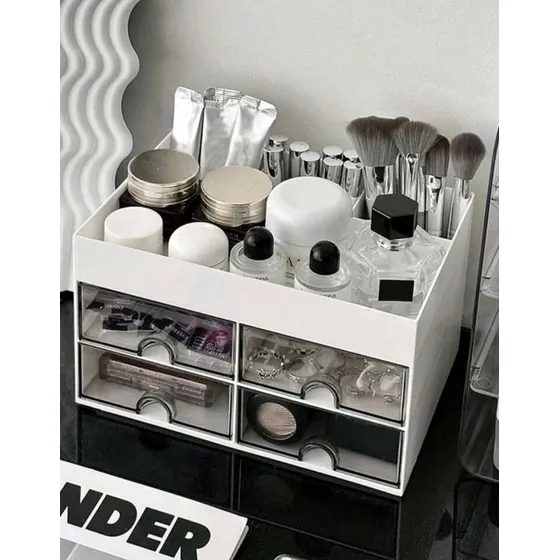 Caja Almacenamiento Cosmeticos Organizador De Maquillaje