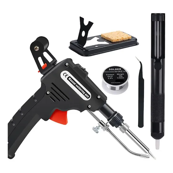 Pistola Para Soldar Eléctrica Portátil Endotérmico Kit 110v | Cuotas sin interés