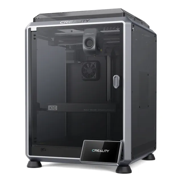 Creality K1c color negro impresora 3d con camara ai y pantalla tactil