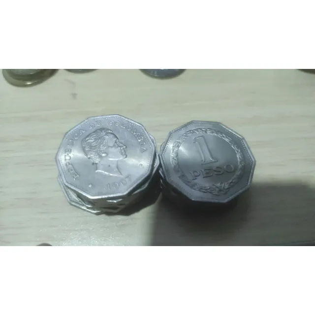 10 Monedas De 1 Peso 1967