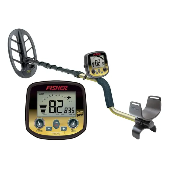 Detector De Metales Fisherlabs Gold Bug Dp, Negro Y Amarillo