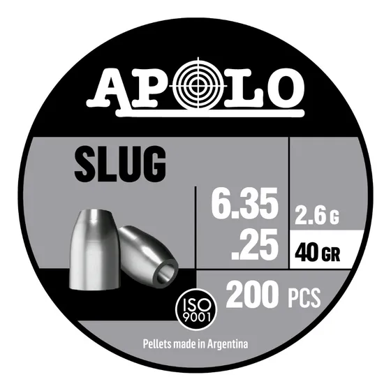 Balines Slug Cal. 6,35 X 200. 40 Grains