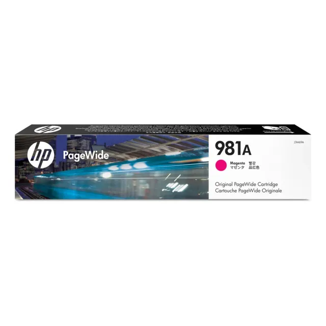 Cartucho De Tinta Hp 981a Magenta, J3m69a