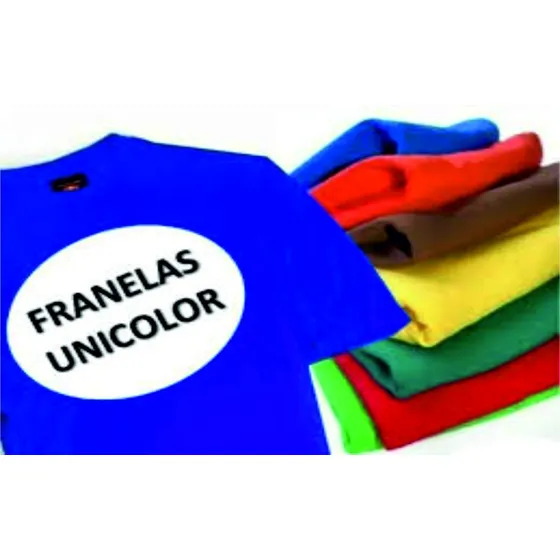 Franelas Tipo Ovejitas Unicolor Al Mayor Y Detal !!!!