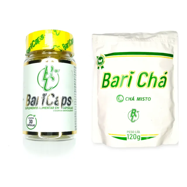 Baricaps Clásica +té Detox Gratis Adelgaza Perdida Peso