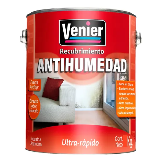 Antihumedad Venier Fuerte Anclaje (envase Rojo) X 1 Kg