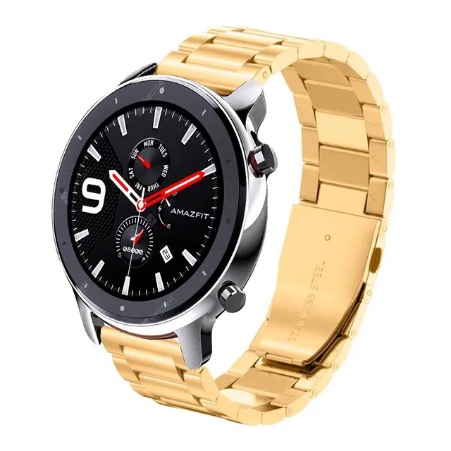 Correa D Eslabones Compatible Con Amazfit Gtr 47mm 2 3 Pro 4