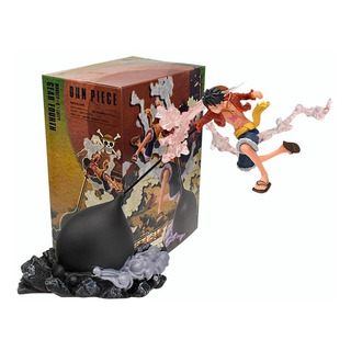 Boneco Monkey D. Luffy Action Figure One Piece Estátua Boneco Monkey D. Luffy Action Figure One Piece Estátua