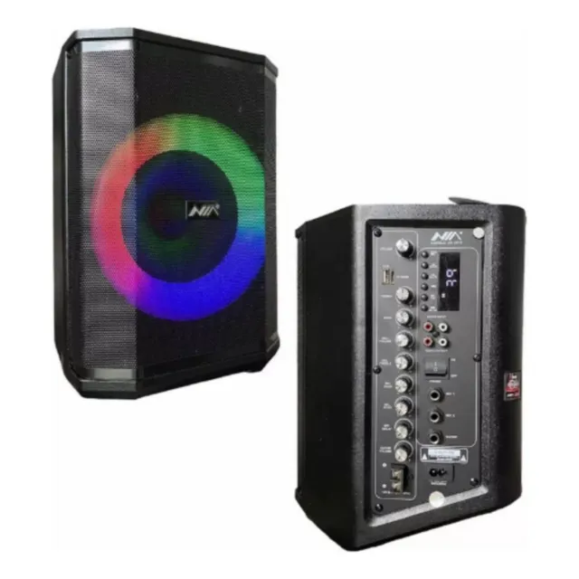 Parlante Cabina 8 Pulgadas Bose Micrófono Bluetooth Nia AN-2018 Color Negro