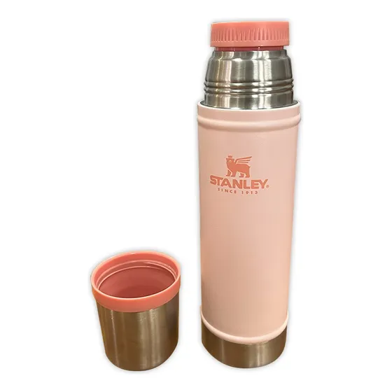 Termo Stanley 590ml Rosa Tapon Cebador Nueva Generacion